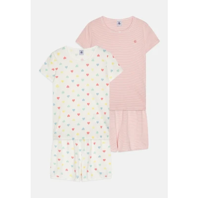 Bild av Petit Bateau KIDS Happy 2 PACK Pyjamas marshmallow/multicoloured/charme för barn, Storlek: 86, Marshmallow/multi coloured/charme
