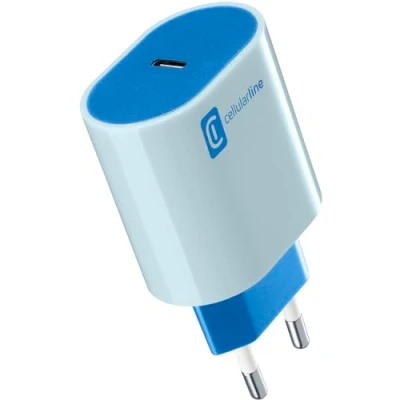 Bild av CELLULAR Line #Stylecolor power adapter USB C 20 Watt