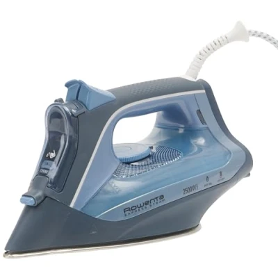 Bild av Rowenta Express Steam DW4320D1 Ångstrykjärn sula Microsteam 300 LASER 2500 W mörkgrå/blå