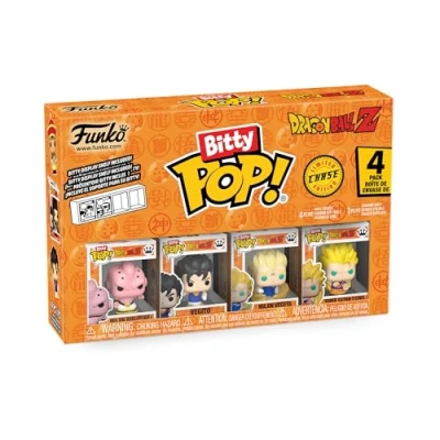 Bild av Funko Bitty POP! Dragon Ball Z och en överrasknings minifigur 2,2 cm (0,9 tum) samlarstyckestapelbar displayhylla ingår presentidé festpåse tårtbricka anime fans