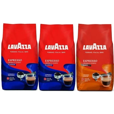 Bild av 6x LAVAZZA Espresso CREMA E GUSTO Classico 1 kg bönor