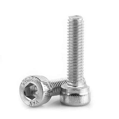 Bild av Whale Front 100st 304 Rostfritt st?l Hex Socket Cap Head Skruvar F?stelement, M3 x 6,8,10,12,14,16,18,20,22,25,30mm (M3 * 12)