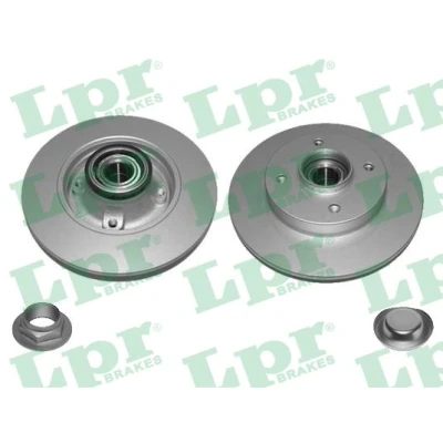 Bild av LPR Disque de frein PEUGEOT: 207 3/5 portes, 208 I 307 CITROËN: C4 DS3 3 C3 Picasso, DS: portes