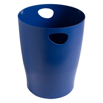 Bild av Papperskorg 15L Exacompta Bee Blue marinblå