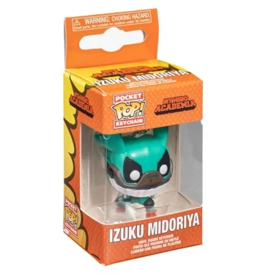 Bild av Funko 43450 My Hero Academia Izuku Midoriya Pocket Pop! Standard, Grön, En Storlek, Modern