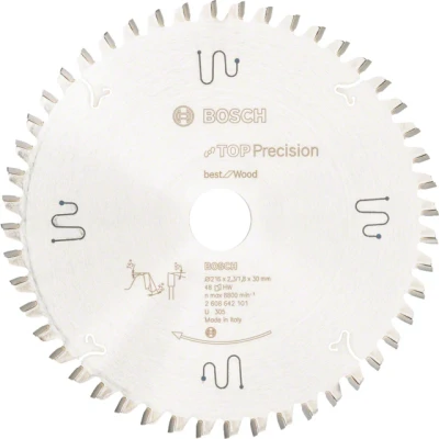 Bild av Bosch Sågklinga Top Precision Best for Wood 216 x 30 2,3 mm, 48