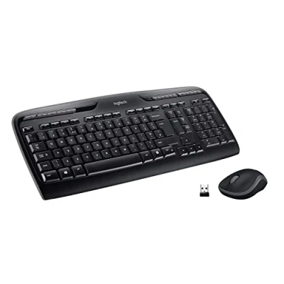 Bild av Logitech 920 008533 Wireless Combo MK330 Trådlöst Tangentbord och Mus, Svart