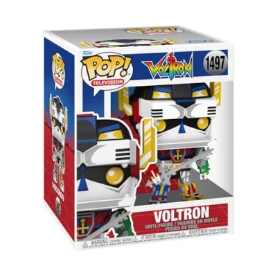 Bild av Funko Pop! Animation: Voltron (Retro) Classic Vinylsamlarfigur Presentidé Officiell merchandising Leksaker för barn och vuxna TV fans