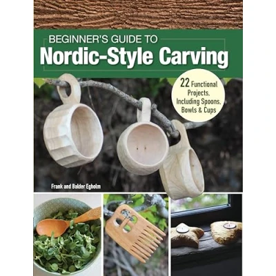 Bild av Carving Green Wood Projects for Beginners: 25+ Easy Projects, Plus DIY Finishing Techniques