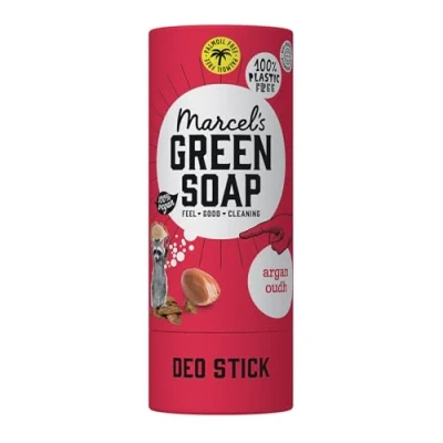 Bild av Marcel&#039;s Green Soap Deodorant Stick Argan &amp; Oudh Antiperspirant 100% miljövänlig vegansk 97% biologiskt nedbrytbar 40 g
