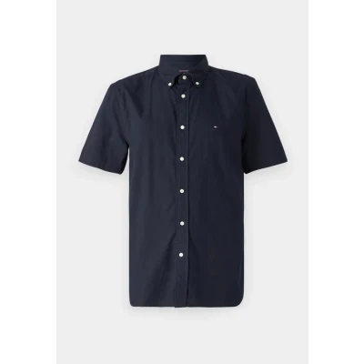 Bild av Tommy Hilfiger FLEX Solid Skjorta, Storlek: XS, Desert sky