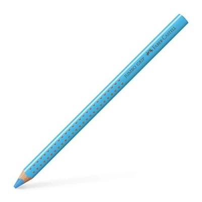 Bild av FABER CASTELL 110947 färgpenna Jumbo Grip, indianthrblå
