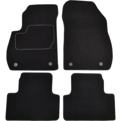 Bild av MAMMOOTH A041 OPL345 PRM 01 Ensemble de tapis sol Textile avant et arrière 4 noir OPEL: Zafira C Tourer