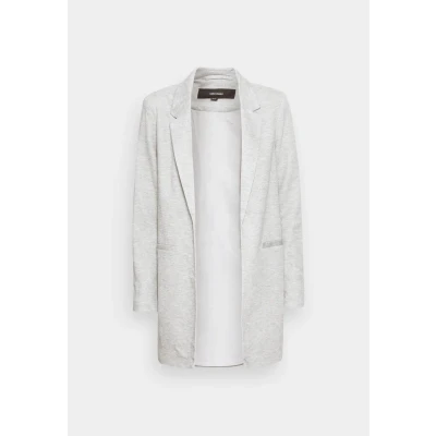 Bild av Vero Moda Vmverina LONG Blazer, Storlek: 34, Light grey melange