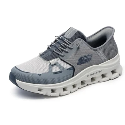 Bild av Skechers herr Glide Step Pro handsfree slip on sneaker, Grå/träkol, 8