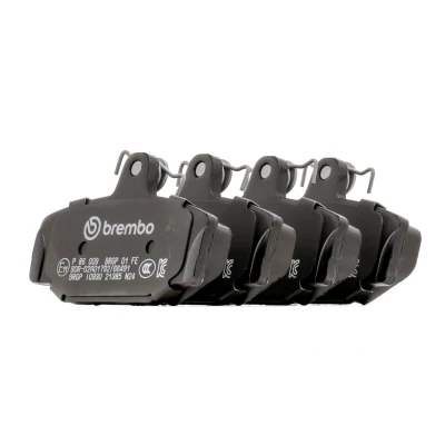 Bild av BREMBO P 86 009 Jeu de plaquettes frein contact signal d&#039;usure exclu avec vis d&#039;étrier sans accessoires VOLVO: V70 I