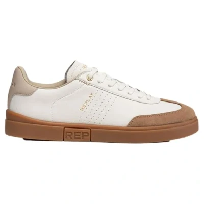 Bild av Replay Polys Scent Sneakers, Storlek: 44, Off white/pecan Skinn/syntet