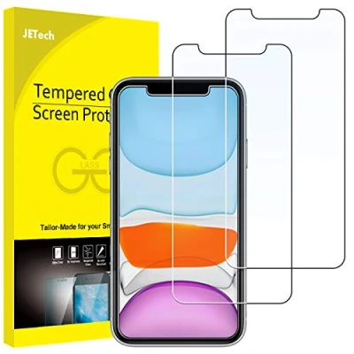 Bild av JETech Skärmskydd för iPhone 11 och XR 6,1 Tum, Screen Protector Härdat Glas Film, 2 Pack