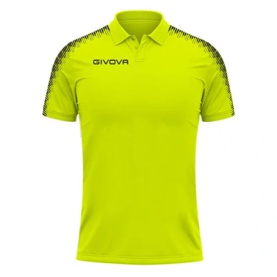 Bild av GIVOVA Polo Club, Fluo Yellow/Svart, L