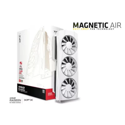 Bild av XFX Quicksilver AMD Radeon RX 9070 XT Magnetic Air (vit)