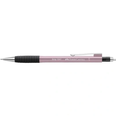 Bild av FABER CASTELL 134727 stiftpenna GRIP 1347 rosa skuggor, hårdhetsgrad B, stifttjocklek 0,7 mm, med integrerat suddgummi, 1 st