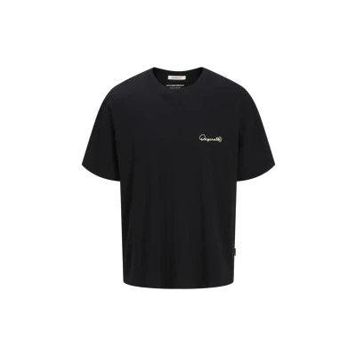 Bild av Jack &amp; Jones Joracapulco TYPE TEE CREW NECK Tshirt med print, Storlek: XL, Black