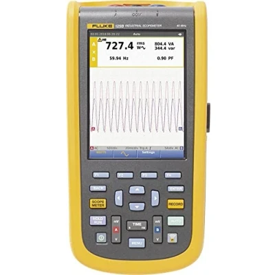 Bild av Fluke 124B/EU, Bärbar, 40 MHz, 5 mV, 8,75 ns, TFT, 14,5 cm (5.7)