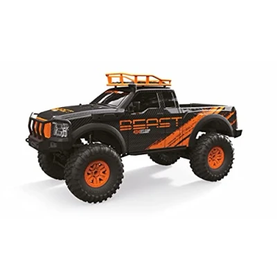 Bild av Amewi Climbing Beast Pick Up Crawler 4WD 1:10 RTR, svart orange, 22529