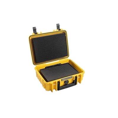 Bild av B&amp;W International batteri transportväska batteri. case P908.08 gul för litiumjonbatterier 0,8 kg nyttolast, GUL, 27 x 22 11 cm, battery.case 908.08