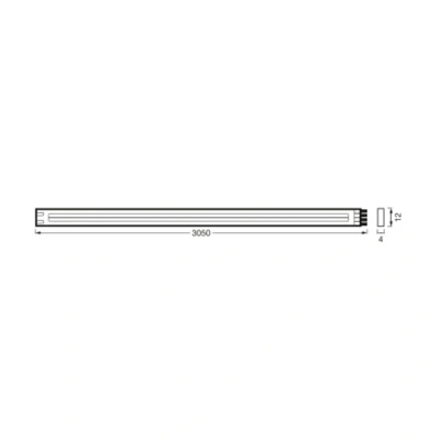 Bild av LEDVANCE Flex COB LED strip IP44 3 000K, 3m