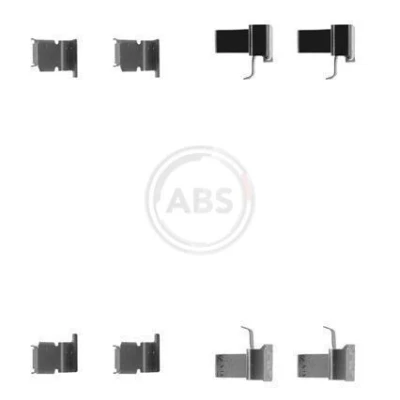 Bild av A.B.S. 1262Q Kit d&#039;accessoires, plaquette de frein à disque TOYOTA: MR2 II Coupe, III Cabriolet