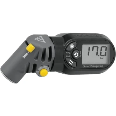 Bild av Topeak Smart Gauge D2, tryckluftsmätare, svart, TSG 02