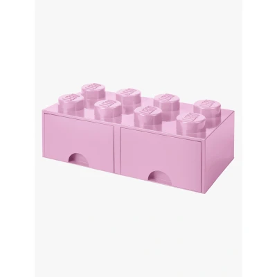 Bild av LEGO Förvaring med låda 8, Rosa