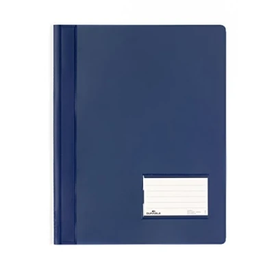 Bild av Durable SNELHECHTMAP A4 SEMITRANSPARENT DONKER BLAUW