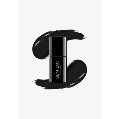 Bild av Semilac UV GEL Polish Nagellack, Storlek: 7 ml, Black diamond