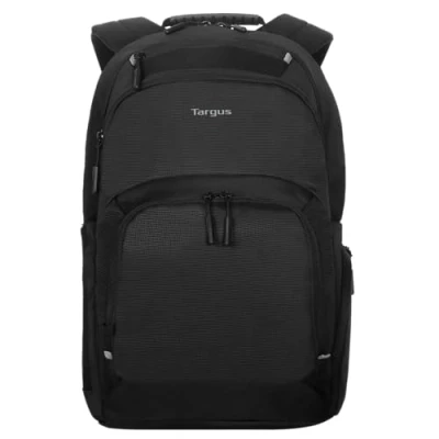Bild av Targus Laptop ryggsäck, passar bärbara datorer 15 16 tum, 25 L kapacitet, flera fickor, vattentålig, svart