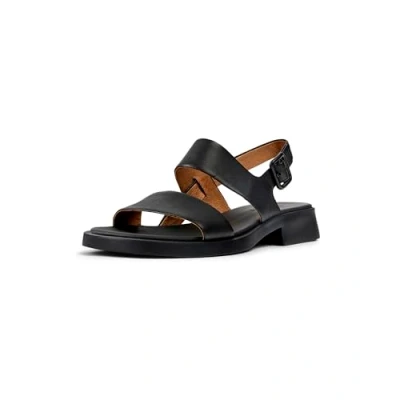 Bild av CAMPER Damer Dana K201486 2 Strap Sandal, Svart 005, 38 EU, EU