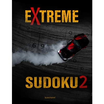 Bild av Extreme Sudoku: 200 extremely hard Sudoku Puzzles. Solving these puzzles is not hard, it&#039;s difficult. Solutions are included.