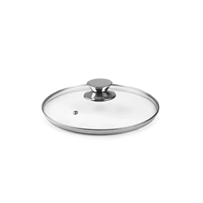 Bild av IBILI 971624 Glaslock med knopp i rostfritt stål, 24 cm