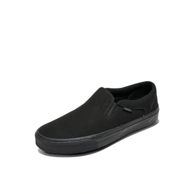Bild av Vans Herr Asher Trainers, Canvas svart svart, 47 EU