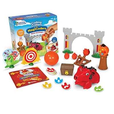 Bild av Learning Resources LER3104 Kodning Critters MAGICODERS: Blazer The Dragon, Flerfärgad