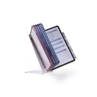 Bild av Durable 557001 blädderpanelställ Vario®Table 10 med svarta A4 fickor