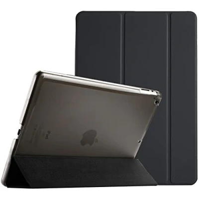 Bild av ProCase för iPad 2:a 3:e 4:e generationen fodral (2012/2011 modell), smart skydd 2/iPad 3/iPad 4 (Inte Air/Air 2) svart