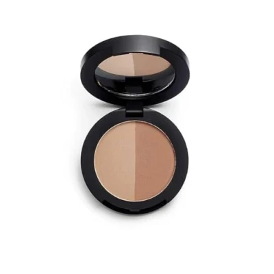 Bild av Makeup Revolution Duo Brow Powder ögonbrynspulver mjukt brunt