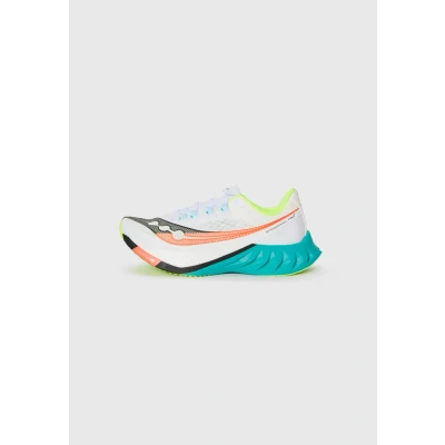 Bild av Saucony Endorphin PRO 4 Väglöparskor, Storlek: 41, White/mutant Textil/syntet