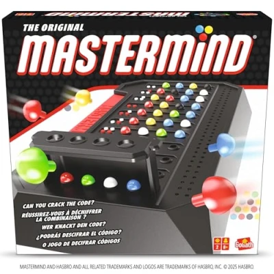 Bild av Goliath Mastermind Classic, spel för 2 personer, sällskapsspel från 8 år, klassiskt brädspel spelsamling, strategiskt barn och vuxna