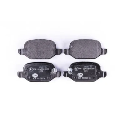 Bild av HELLA 8DB 355 020 761 Jeu de plaquettes frein avec indicateur d&#039;usure FIAT: 500L