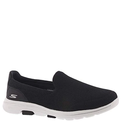 Bild av Skechers Go Walk 5 Promenadskor dam, svart/vit, 40 EU