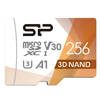 Bild av Silikoneffekt 256 GB R/W upp till 100/80 MB/s Superior Pro microSDXC UHS I (U3), V30 4K A1, MicroSD kort med adapter