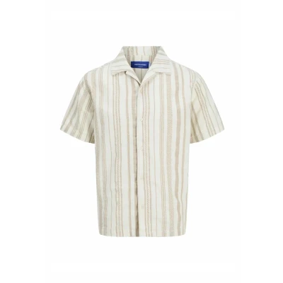 Bild av Jack &amp; Jones Relaxed FIT Skjorta, Storlek: Large, Ecru